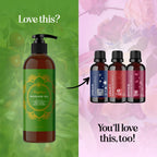 Aromatherapy Sensual Massage Oil for Couples - Relaxing Lavender Massaging Oil for Massage Therapy with Vitamin E Jojoba & Sweet Almond - Naturally Scented Vegan Non GMO & Gluten Free (8 Fl Oz)