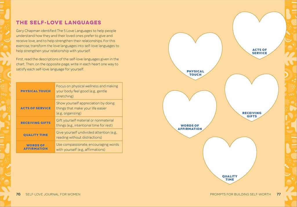 Self-Love Journal for Women: Prompts and Practices for Your Journey to Self-Worth, Self-Care, and Self-Acceptance (Self-Love for Women)