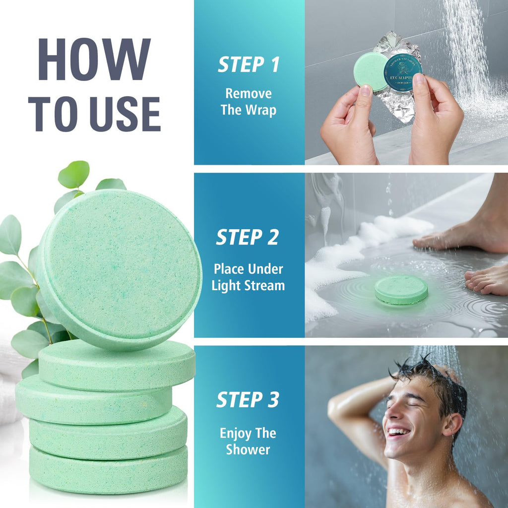 Shower Steamers Aromatherapy, Birthday Gift for Women Teen Girl Mom | Premium Natural Essential Oils Bath Bombs, Spa Stress Relief & Relaxation Self Care Gifts