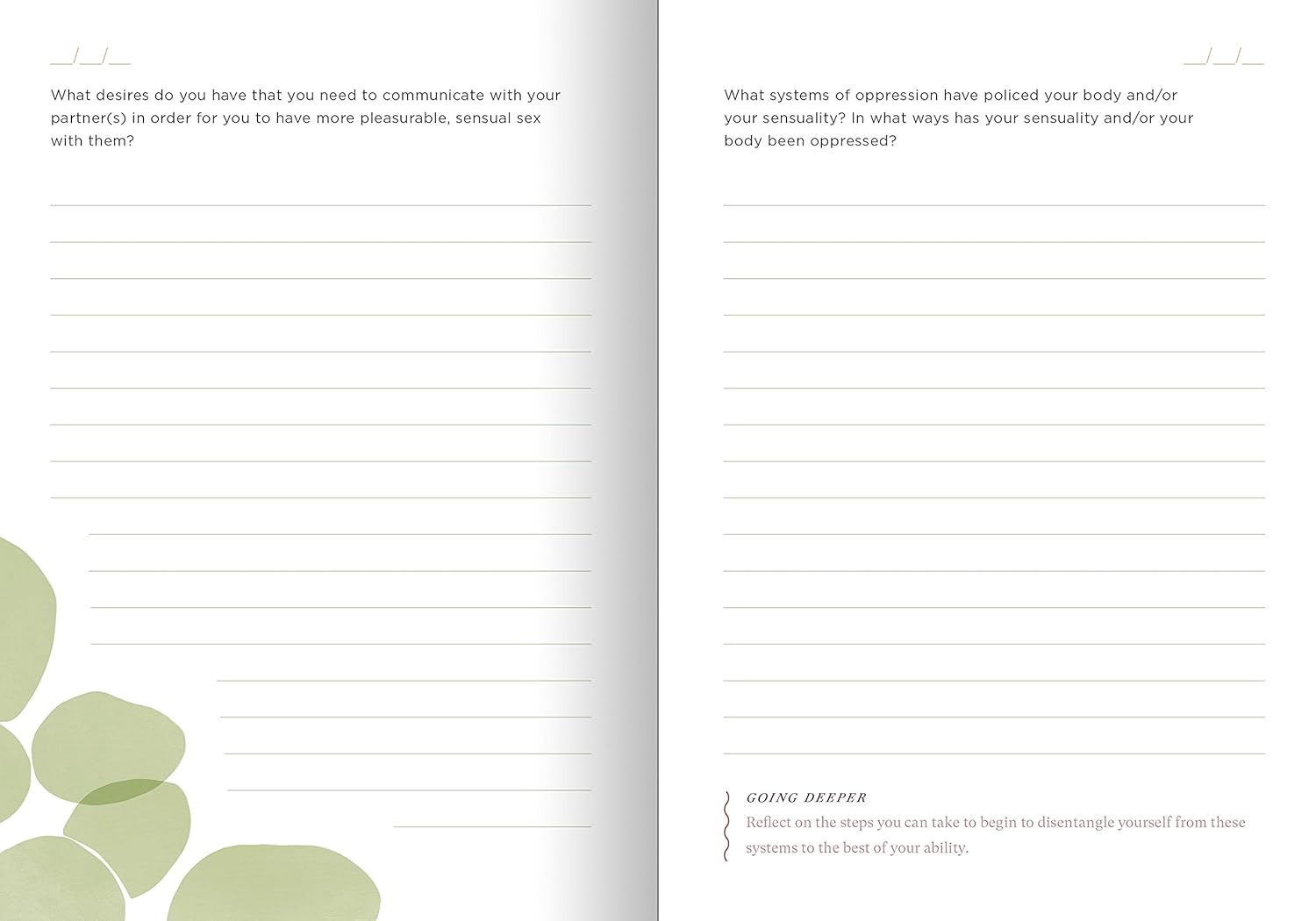 Sensual Self: Prompts and Practices for Getting in Touch with Your Body: A Guided Journal