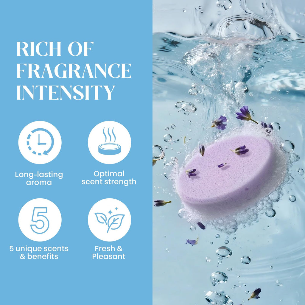 Shower Steamers Aromatherapy, Birthday Gift for Women Teen Girl Mom | Premium Natural Essential Oils Bath Bombs, Spa Stress Relief & Relaxation Self Care Gifts