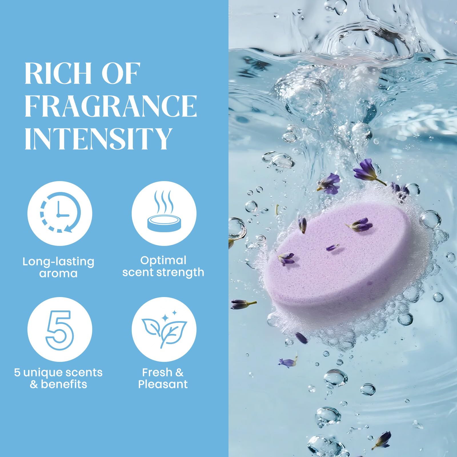 Shower Steamers Aromatherapy, Birthday Gift for Women Teen Girl Mom | Premium Natural Essential Oils Bath Bombs, Spa Stress Relief & Relaxation Self Care Gifts