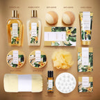 Spa Luxetique Gifts for Women Lavender Gift Baskets for Women 15pcs Bath and Body Work Gift Set With Tote Bag Bath Sets for Women Mothers Day Gifts for Her