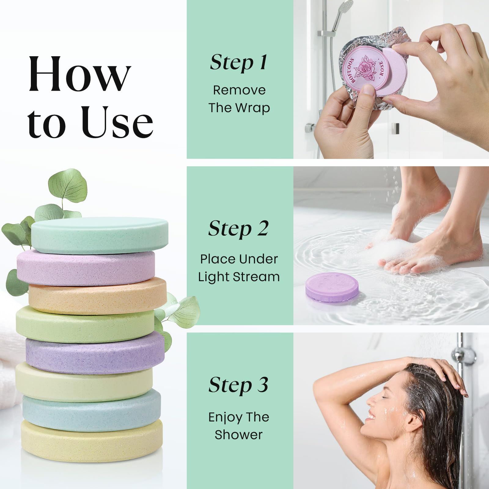 Shower Steamers Aromatherapy, Birthday Gift for Women Teen Girl Mom | Premium Natural Essential Oils Bath Bombs, Spa Stress Relief & Relaxation Self Care Gifts