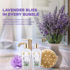 Spa Luxetique Gifts for Women Lavender Gift Baskets for Women 15pcs Bath and Body Work Gift Set With Tote Bag Bath Sets for Women Mothers Day Gifts for Her