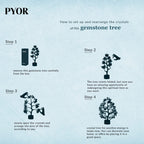 PYOR 7 Chakra Tree of Life Crystal Tree - Seven Chakra Healing Crystals & Stones for Chakra Balancing | Meditation | Reiki | Yoga Decor | Spiritual Gift | Gift for Woman