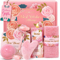 Birthday Gifts for Women, Self Care Spa & Bath Relaxation Gift Set | Great Pink Gifts for Mom, Sister, Girlfriend, Grandma,Friend, Perfect for Birthday, Mother's Day, Christmas, Valentine's Day