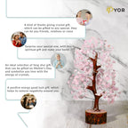 PYOR 7 Chakra Tree of Life Crystal Tree - Seven Chakra Healing Crystals & Stones for Chakra Balancing | Meditation | Reiki | Yoga Decor | Spiritual Gift | Gift for Woman