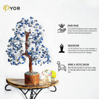 PYOR 7 Chakra Tree of Life Crystal Tree - Seven Chakra Healing Crystals & Stones for Chakra Balancing | Meditation | Reiki | Yoga Decor | Spiritual Gift | Gift for Woman