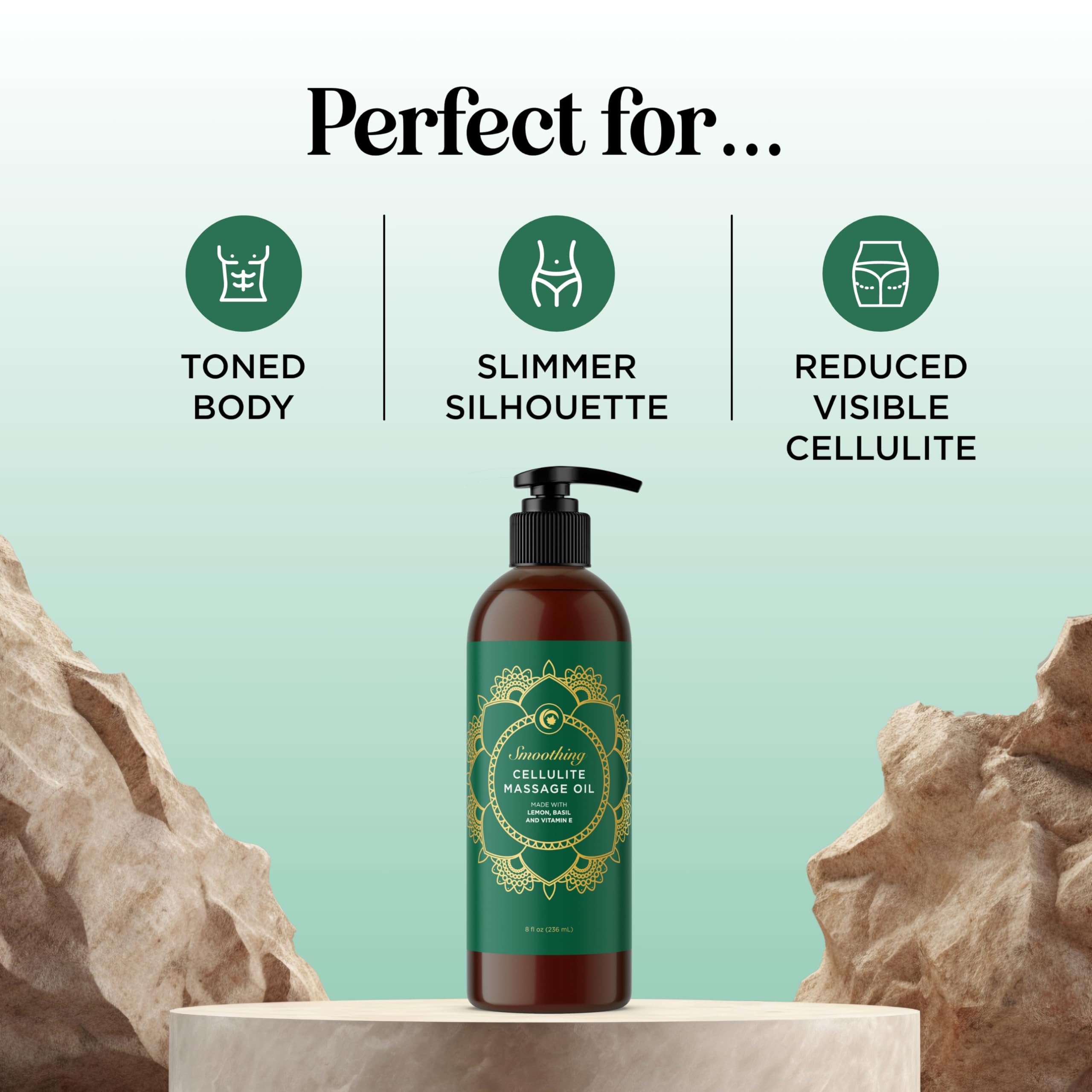 Aromatherapy Sensual Massage Oil for Couples - Relaxing Lavender Massaging Oil for Massage Therapy with Vitamin E Jojoba & Sweet Almond - Naturally Scented Vegan Non GMO & Gluten Free (8 Fl Oz)