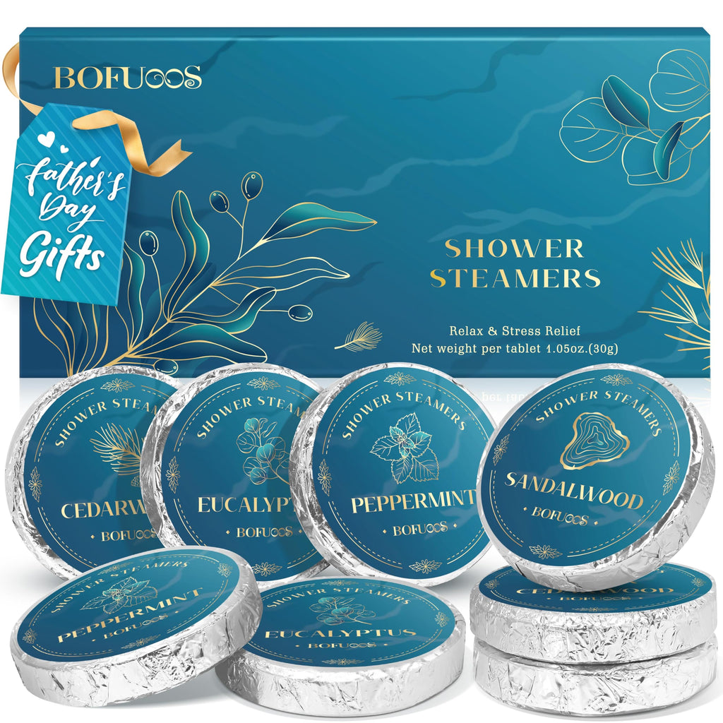 Shower Steamers Aromatherapy, Birthday Gift for Women Teen Girl Mom | Premium Natural Essential Oils Bath Bombs, Spa Stress Relief & Relaxation Self Care Gifts