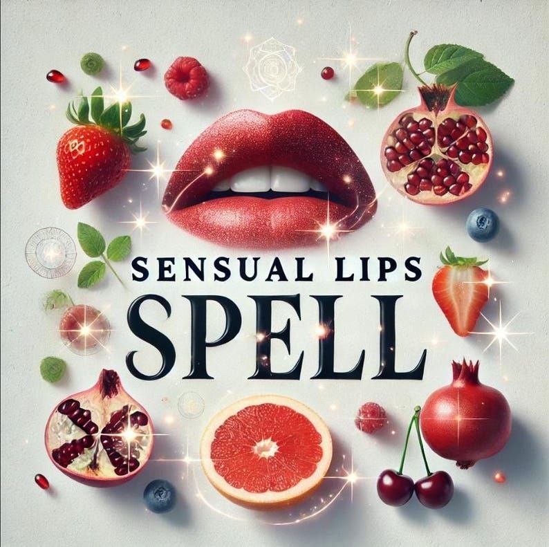 Sensual Lips Spell – Enchant Others with Your Seductive Charm