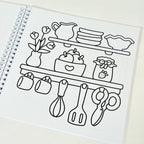 Self-Love: Girl Therapy Coloring Book, Spiral Bound, 40 pg. , 8.5" x 8.5"