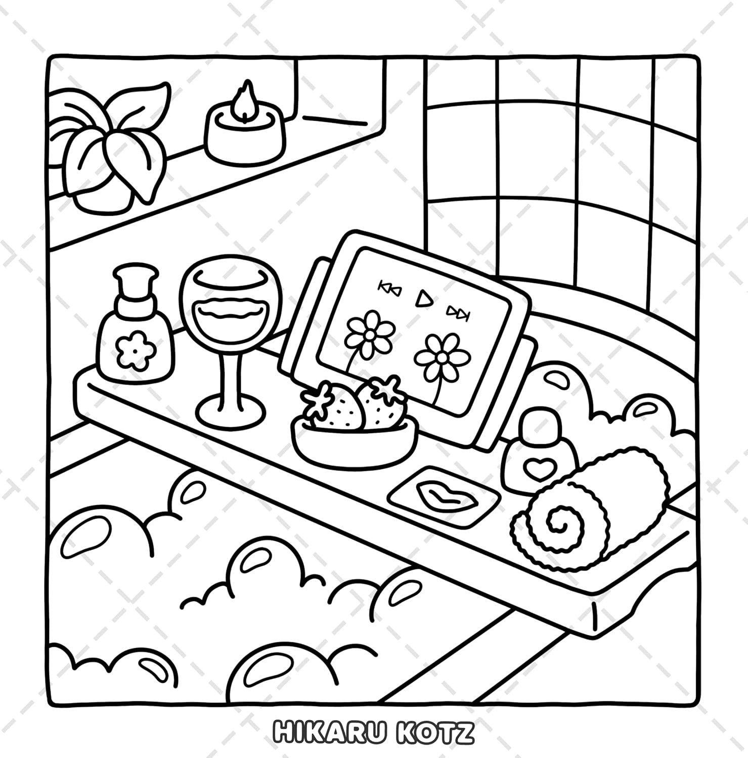 Self-Love: Girl Therapy Coloring Book, Spiral Bound, 40 pg. , 8.5" x 8.5"