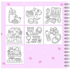 Self-Love: Girl Therapy Coloring Book, Spiral Bound, 40 pg. , 8.5" x 8.5"