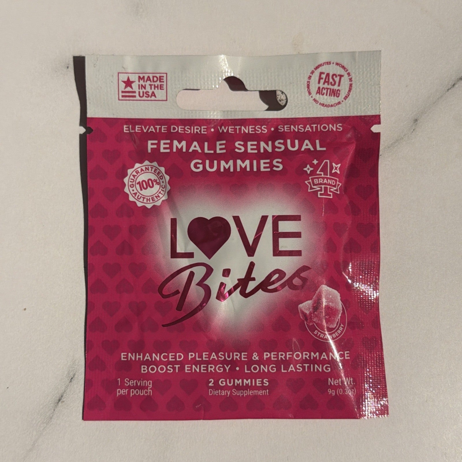 Love Bites Female Sensual Enhancement Gummies
