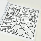 Self-Love: Girl Therapy Coloring Book, Spiral Bound, 40 pg. , 8.5" x 8.5"