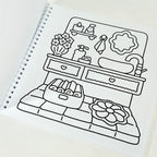 Self-Love: Girl Therapy Coloring Book, Spiral Bound, 40 pg. , 8.5" x 8.5"