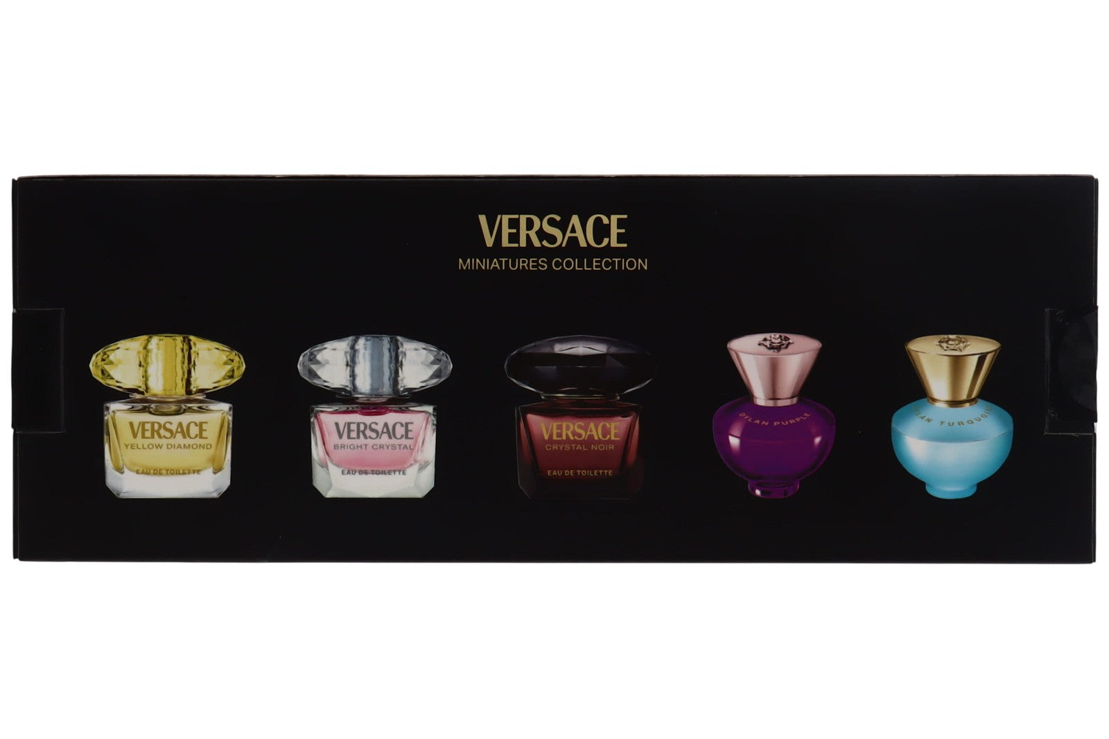 Versace 5pc Gift Set For Women DT 5ml + DP 5ml + CN 5ml + BC 5ml + YD 5ml