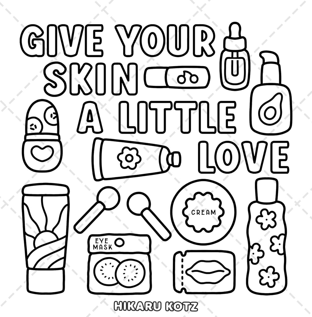 Self-Love: Girl Therapy Coloring Book, Spiral Bound, 40 pg. , 8.5" x 8.5"